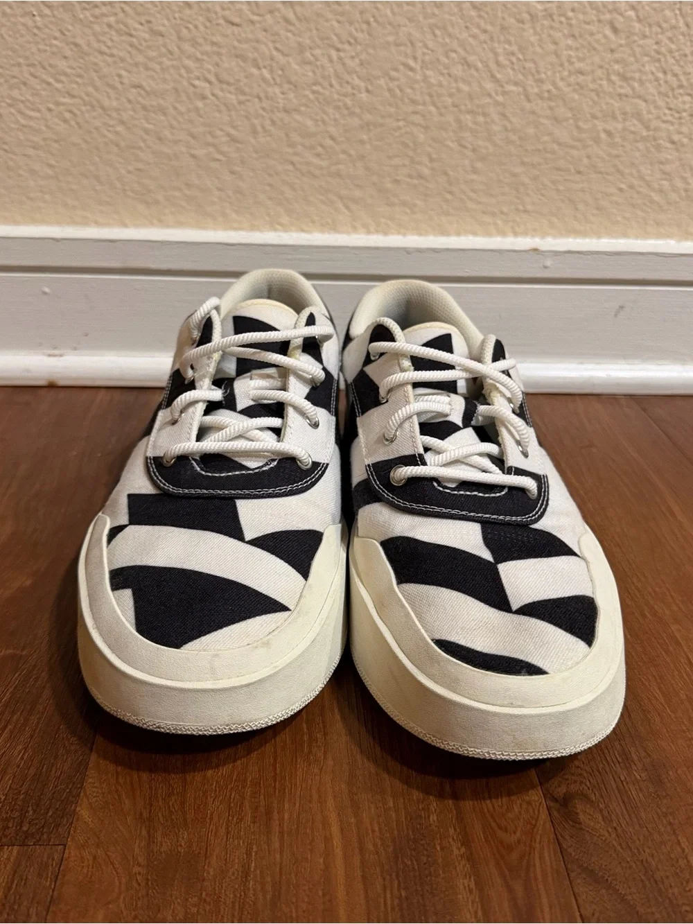 Jordan Westbrook 0.3 - Canvas Sneakers in Black and White